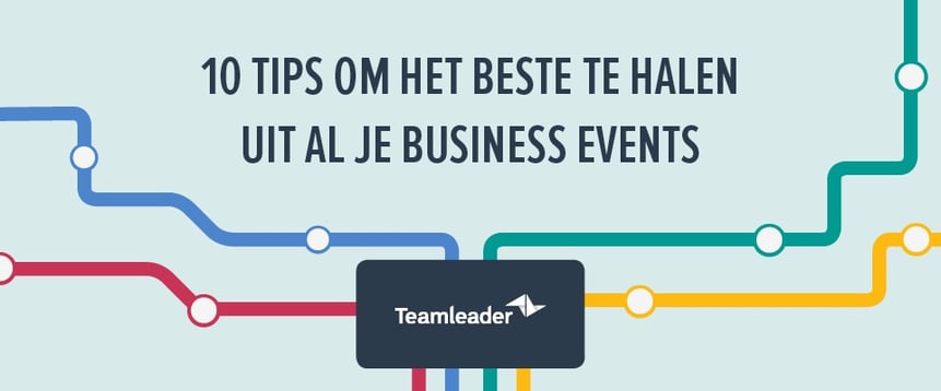 Infographic: 10 tips om het beste te halen uit al je business events