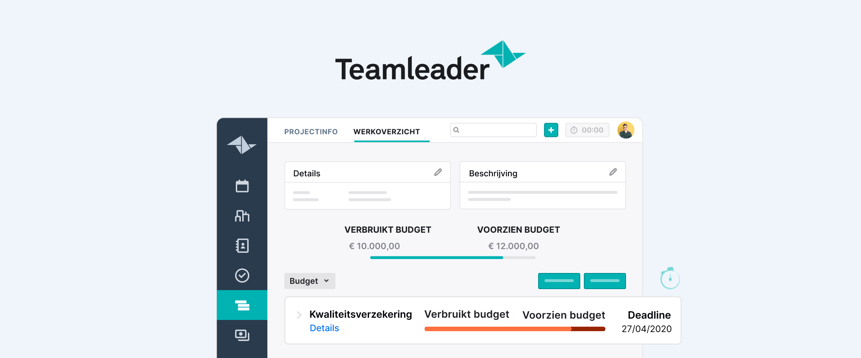 Binnenkort beschikbaar: het Werkoverzicht als startpunt van je project