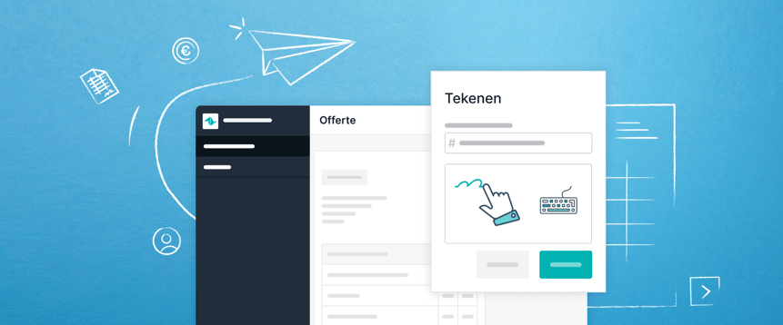 Teamleader-offertes worden dubbel zo snel getekend. Dankzij het vernieuwde Cloudsign.